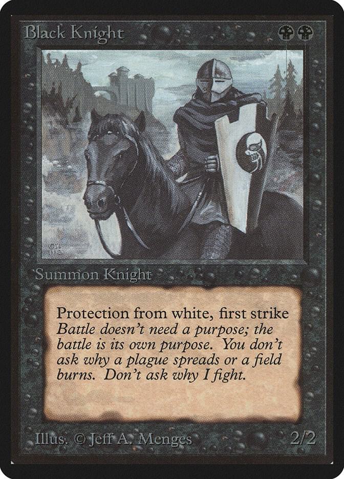 Black Knight 95/302 (Beta Edition)  | Good Games Adelaide SA