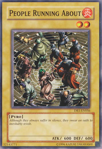 People Running About [DR1-EN056] Common | Good Games Adelaide SA