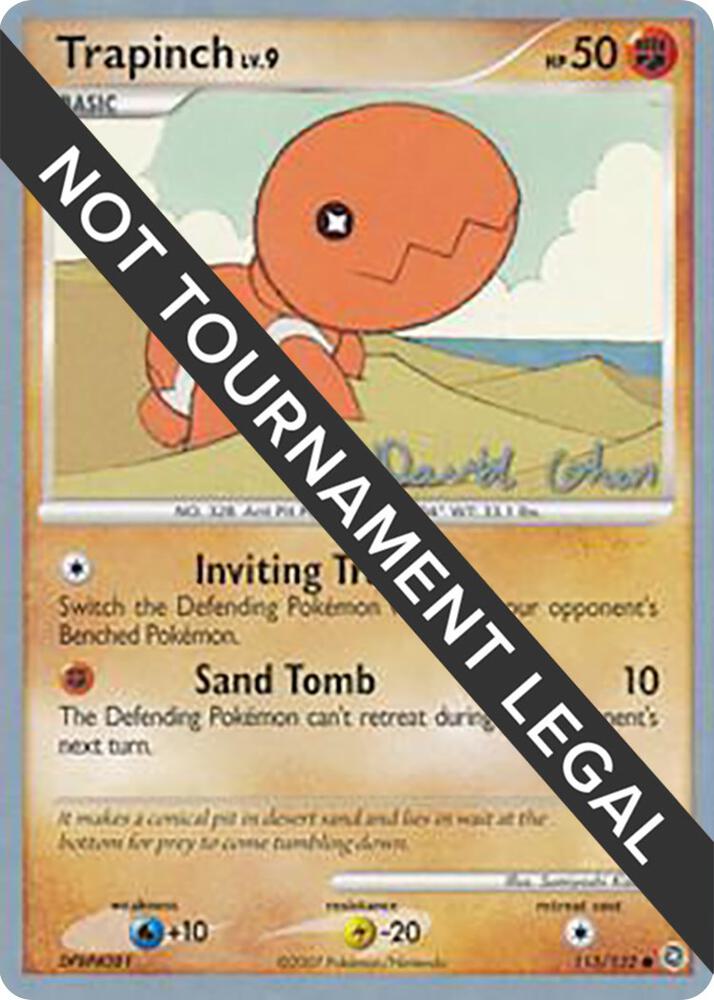 Trapinch 2009 David Cohen 115/132 (World Championship Decks)  | Good Games Adelaide SA