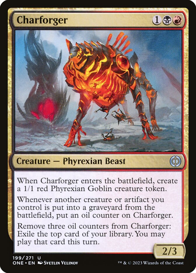 Charforger 199 (Phyrexia: All Will Be One)  | Good Games Adelaide SA