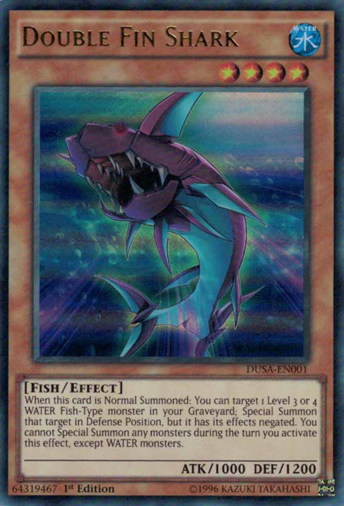 Double Fin Shark [DUSA-EN001] Ultra Rare | Good Games Adelaide SA
