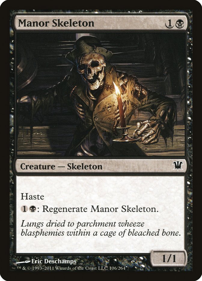 Manor Skeleton [Innistrad] | Good Games Adelaide SA