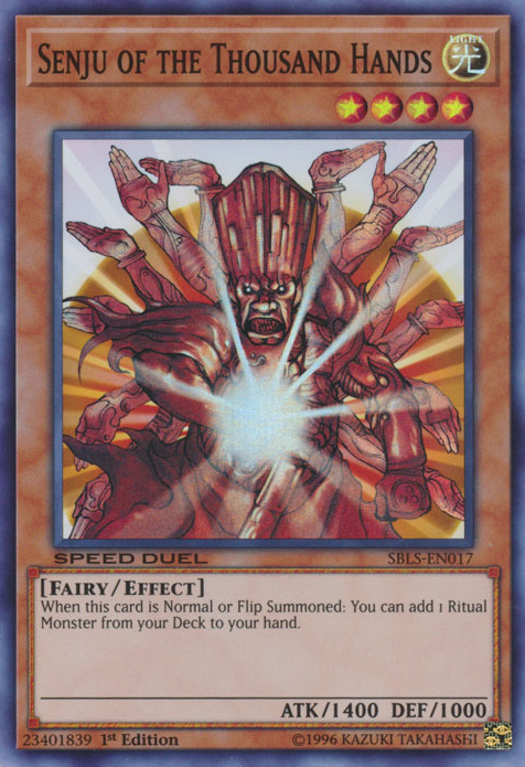 Senju of the Thousand Hands [SBLS-EN017] Super Rare | Good Games Adelaide SA