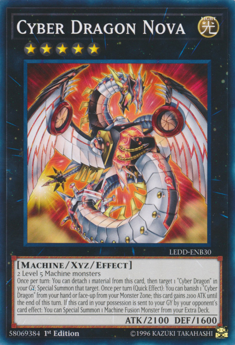 Cyber Dragon Nova [LEDD-ENB30] Common | Good Games Adelaide SA