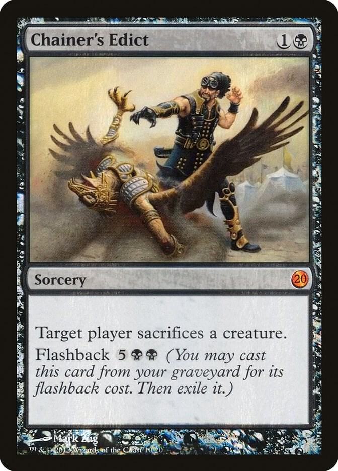 Chainer's Edict 10 (From the Vault: Twenty)  - Foil | Good Games Adelaide SA