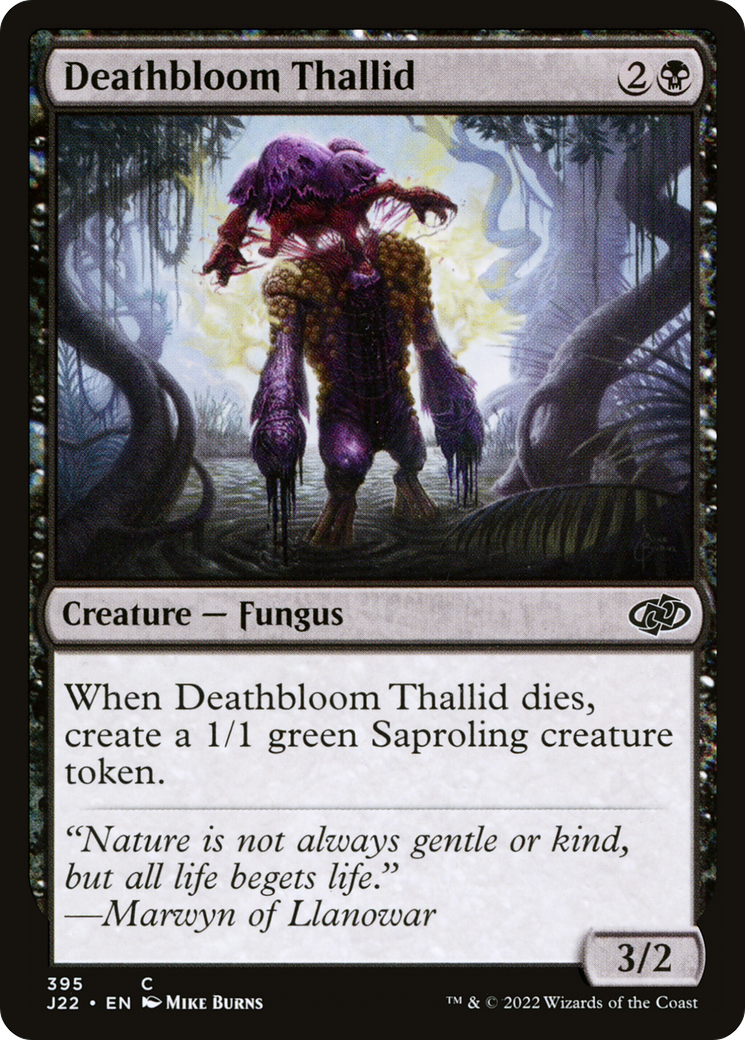 Deathbloom Thallid [Jumpstart 2022] | Good Games Adelaide SA