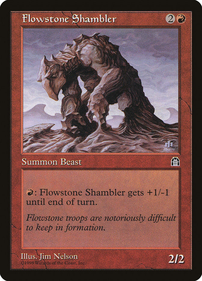 Flowstone Shambler [Stronghold] | Good Games Adelaide SA