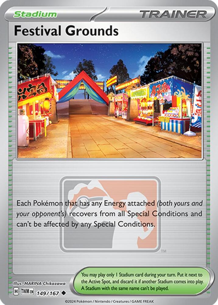 Festival Grounds 149 167 League Promo 149/167 (League & Championship Cards)  - Reverse Holofoil | Good Games Adelaide SA