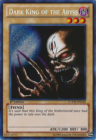 Dark King of the Abyss [LCYW-EN220] Secret Rare | Good Games Adelaide SA