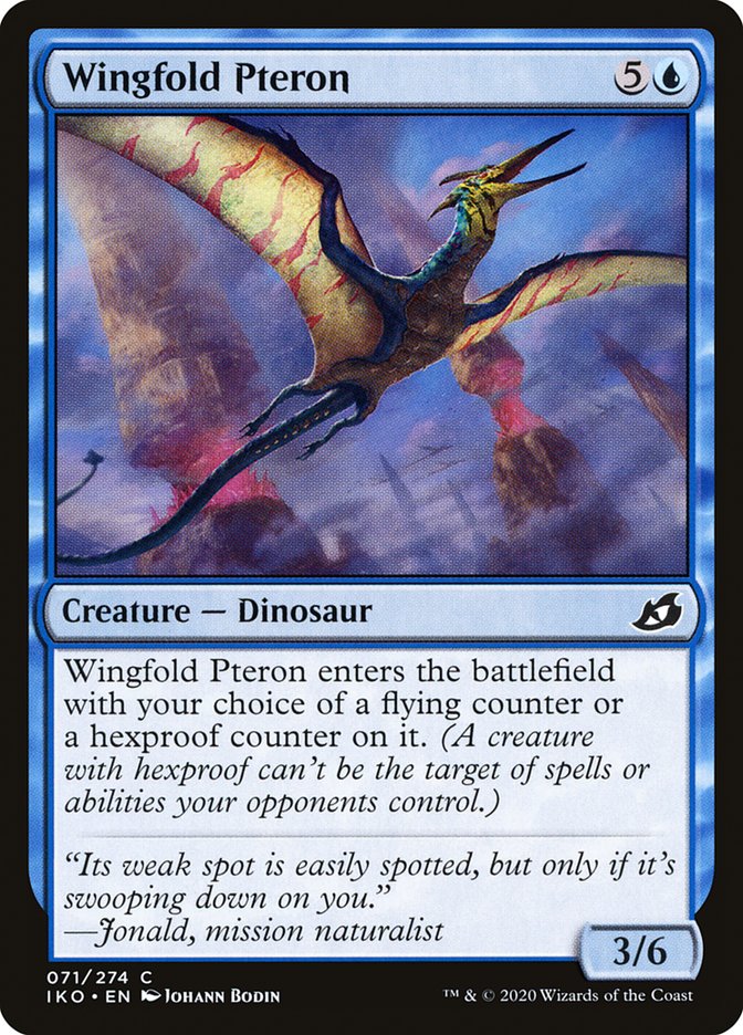 Wingfold Pteron 71 (Ikoria: Lair of Behemoths)  - Foil | Good Games Adelaide SA