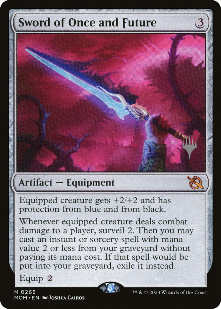 Sword of Once and Future (Promo Pack) [March of the Machine Promos] | Good Games Adelaide SA