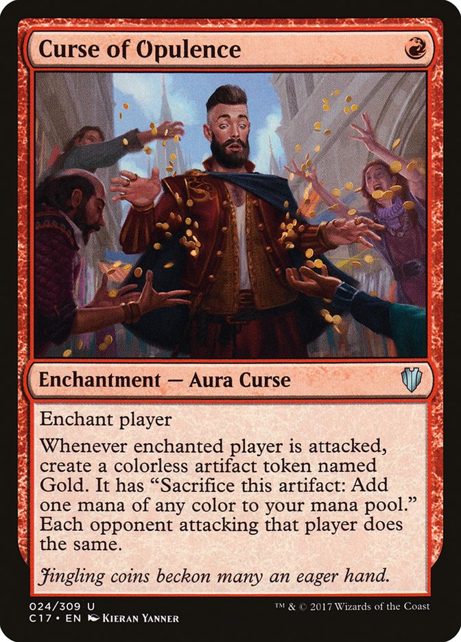 Curse of Opulence [Commander 2017] | Good Games Adelaide SA