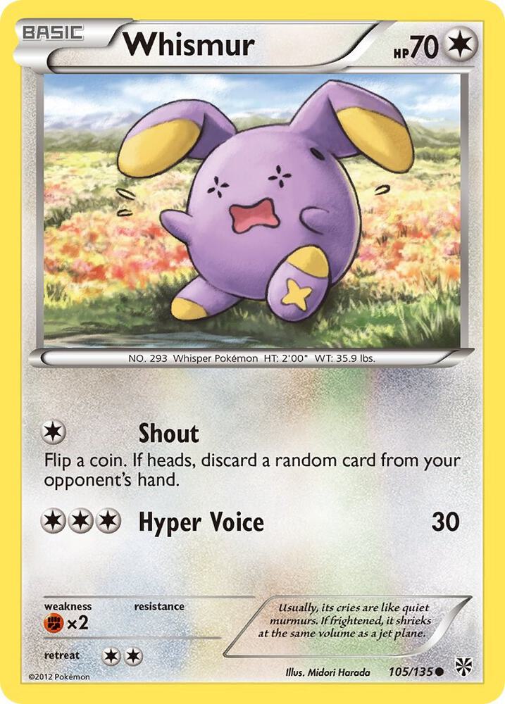 Whismur 105/135 (Plasma Storm)  | Good Games Adelaide SA