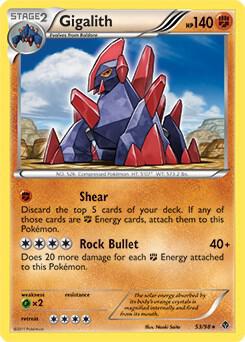 Gigalith 53 98 Cracked Ice Holo 053/098 (Blister Exclusives)  - Holofoil | Good Games Adelaide SA