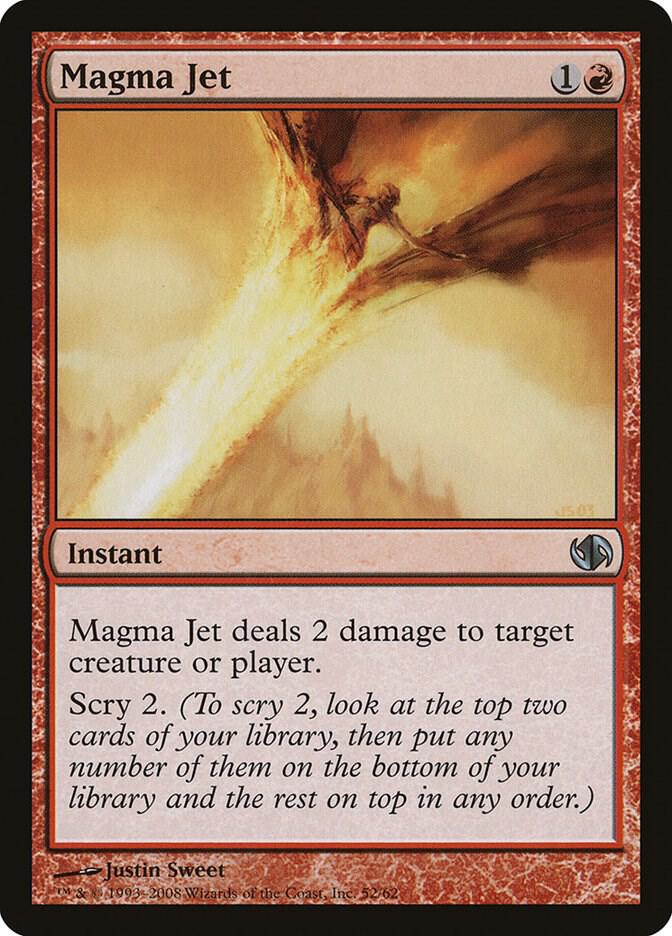 Magma Jet 52 (Duel Decks: Jace vs. Chandra)  | Good Games Adelaide SA