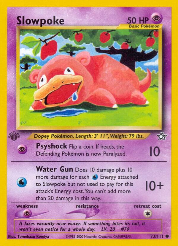 Slowpoke 073/111 (Neo Genesis)  - 1st Edition | Good Games Adelaide SA
