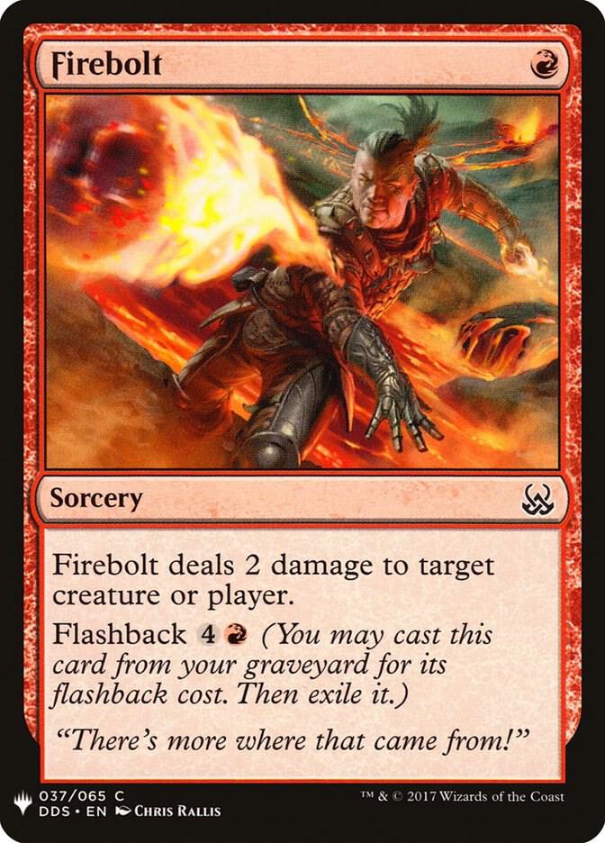 Firebolt 37 (The List Reprints)  | Good Games Adelaide SA