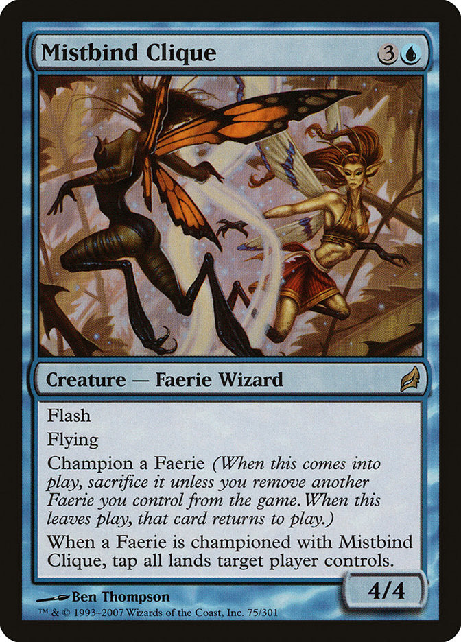 Mistbind Clique 75 (Lorwyn)  - Foil | Good Games Adelaide SA