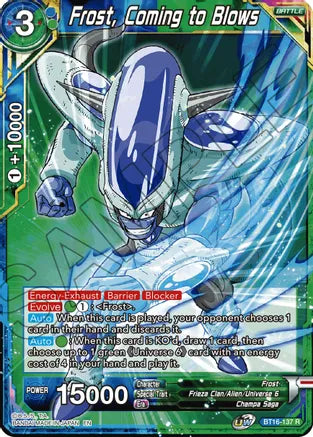 Frost, Coming to Blows [BT16-137] | Good Games Adelaide SA