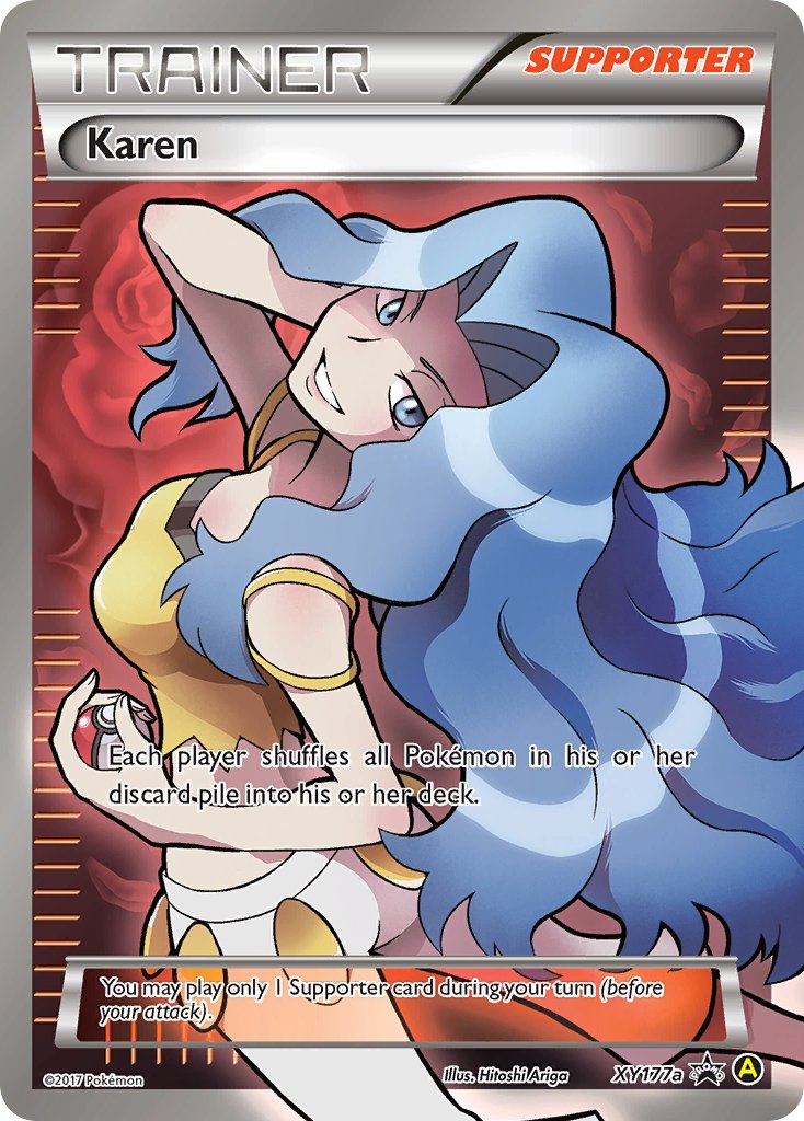 Karen (XY177a) [Alternate Art Promos] | Good Games Adelaide SA