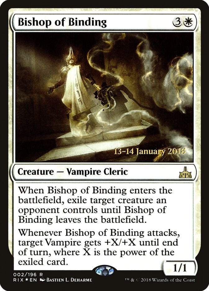 Bishop of Binding 2 (Prerelease Cards)  - Foil | Good Games Adelaide SA