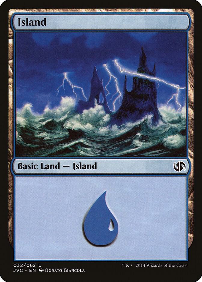 Island 032 JVC 32 (Duel Decks: Anthology)  | Good Games Adelaide SA