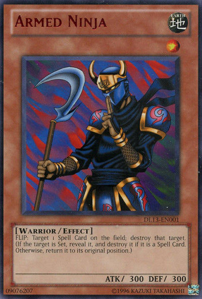 Armed Ninja (Red) [DL13-EN001] Rare | Good Games Adelaide SA