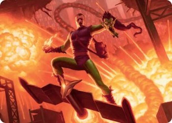 Green Goblin Revenant Art Card 27 (Art Series: Marvel's Spider-Man)  | Good Games Adelaide SA