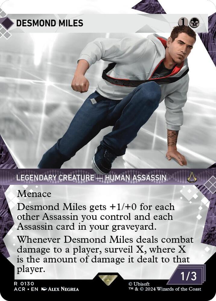 Desmond Miles 130 (Universes Beyond: Assassin's Creed)  - Foil | Good Games Adelaide SA
