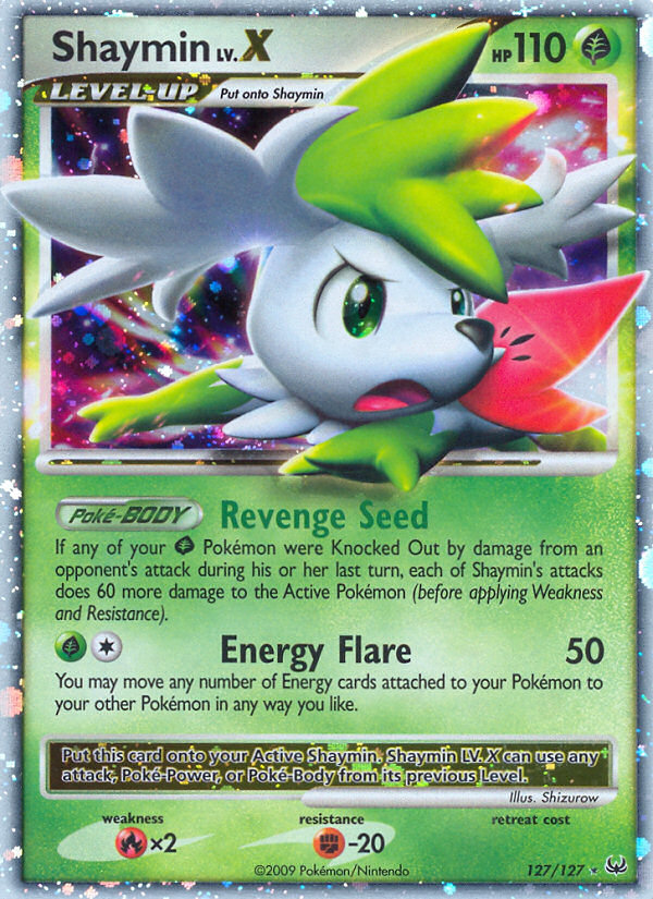 Shaymin LV.X (127/127) [Platinum: Base Set] | Good Games Adelaide SA