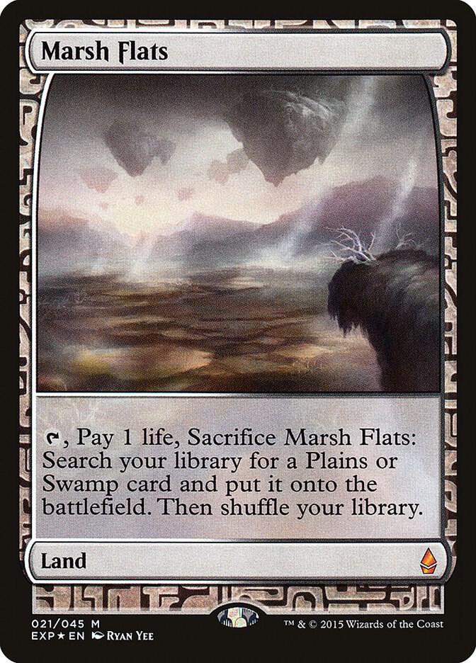 Marsh Flats 21 (Zendikar Expeditions)  - Foil | Good Games Adelaide SA