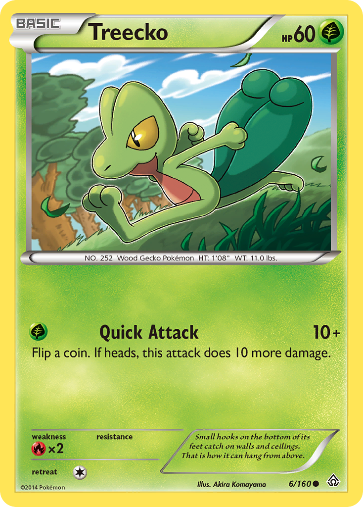 Treecko (6/160) [XY: Primal Clash] | Good Games Adelaide SA