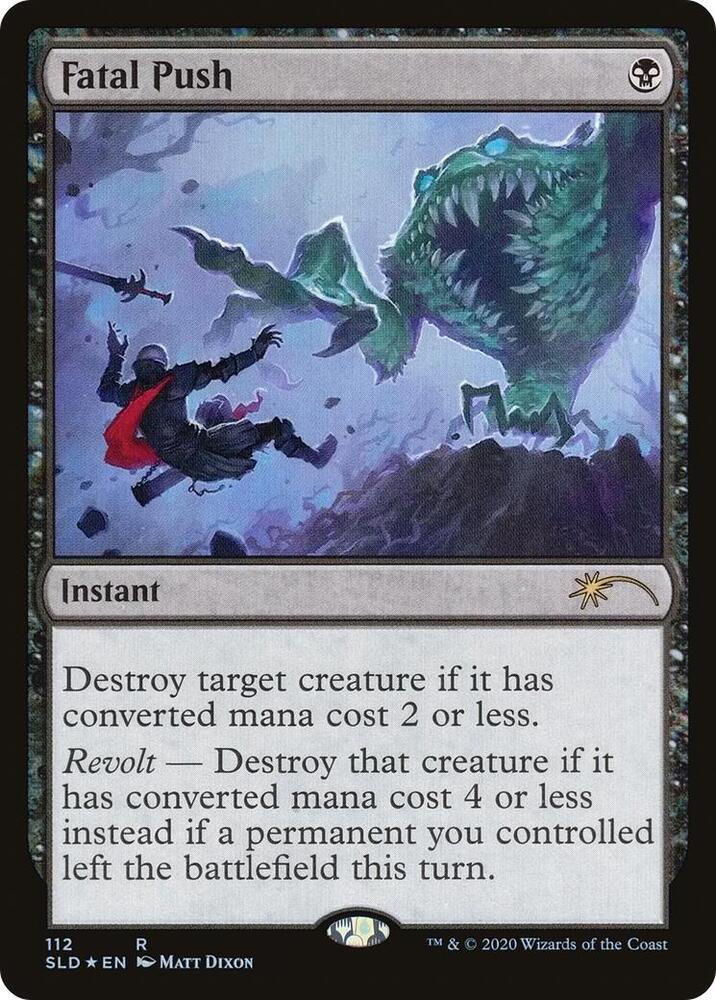 Fatal Push 112 (Secret Lair Drop Series)  - Foil | Good Games Adelaide SA