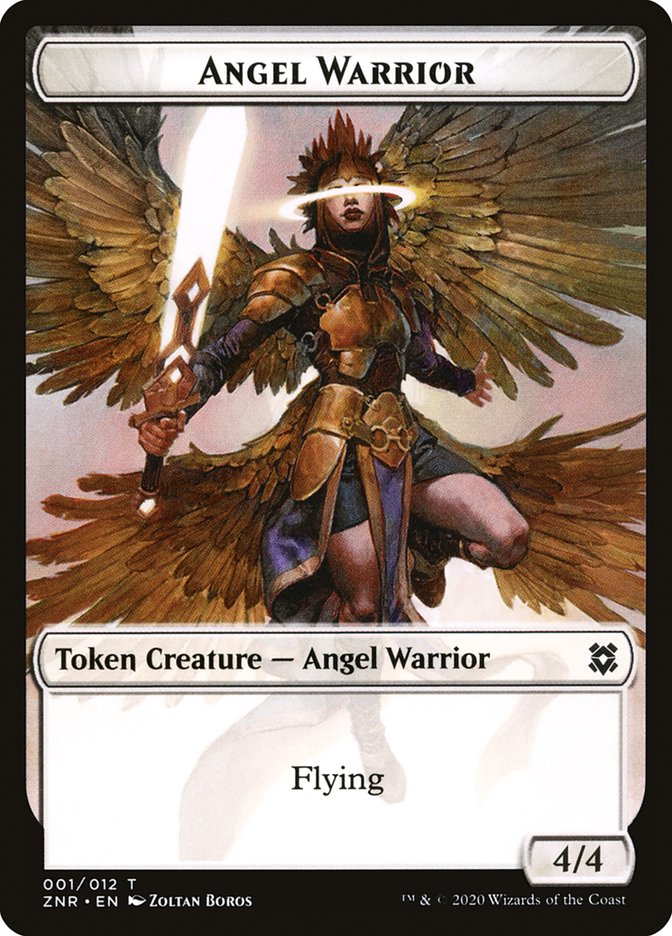 Angel Warrior Token [Zendikar Rising] | Good Games Adelaide SA