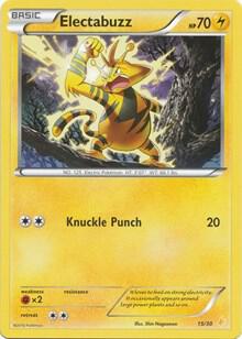 Electabuzz 23 23/30 (XY Trainer Kit: Pikachu Libre & Suicune)  | Good Games Adelaide SA