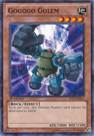 Gogogo Golem [SP14-EN001] Starfoil Rare | Good Games Adelaide SA