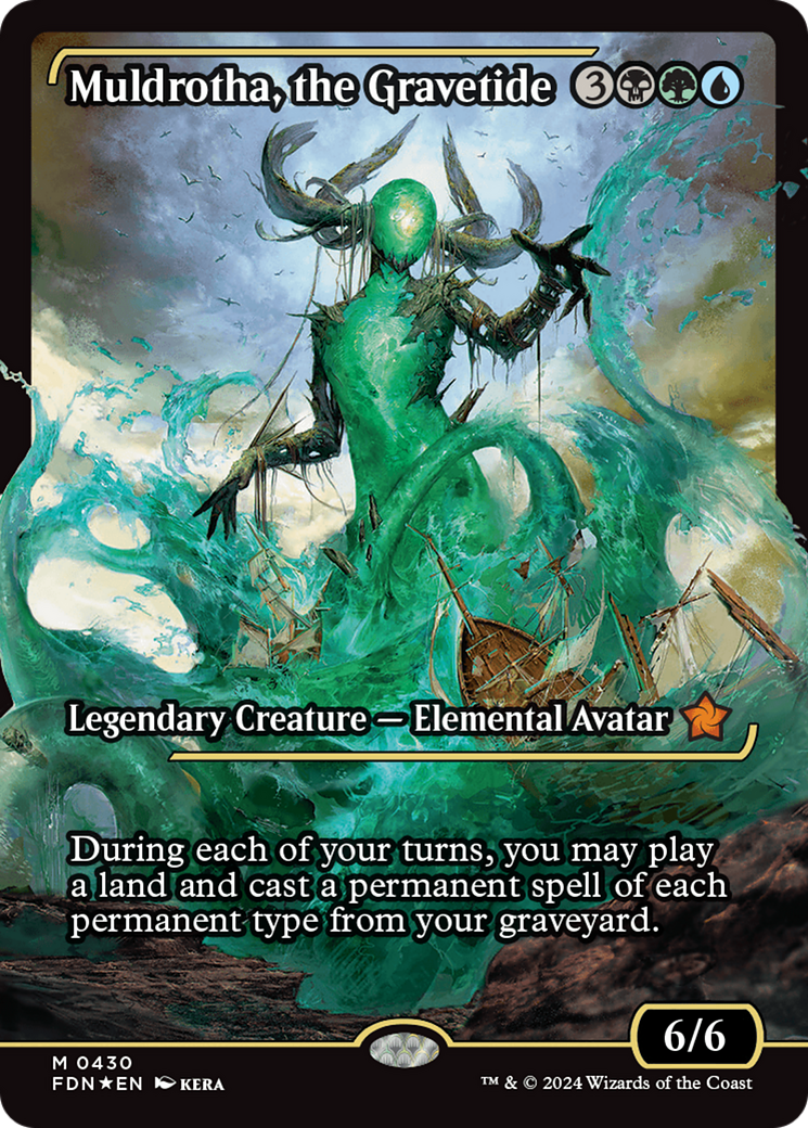Muldrotha, the Gravetide (Showcase) [Foundations] | Good Games Adelaide SA