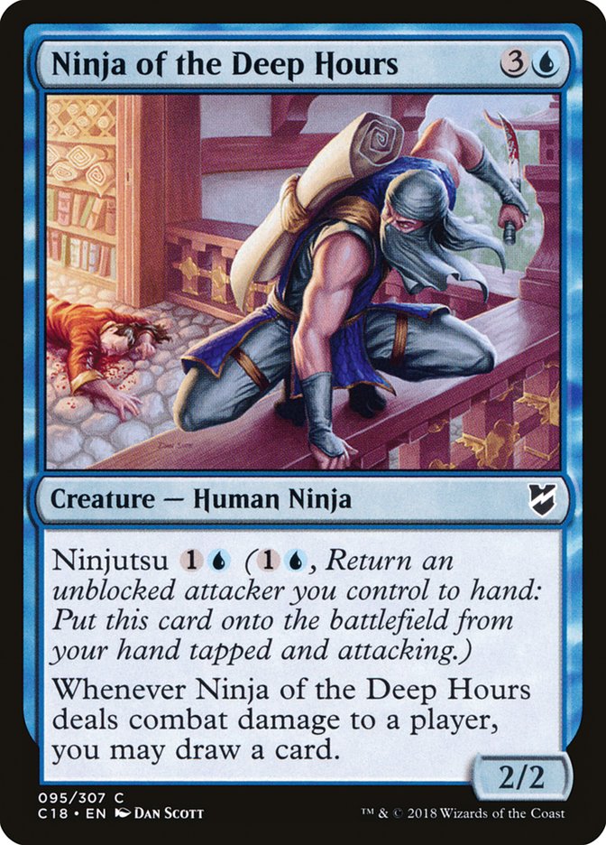 Ninja of the Deep Hours 95 (Commander 2018)  | Good Games Adelaide SA