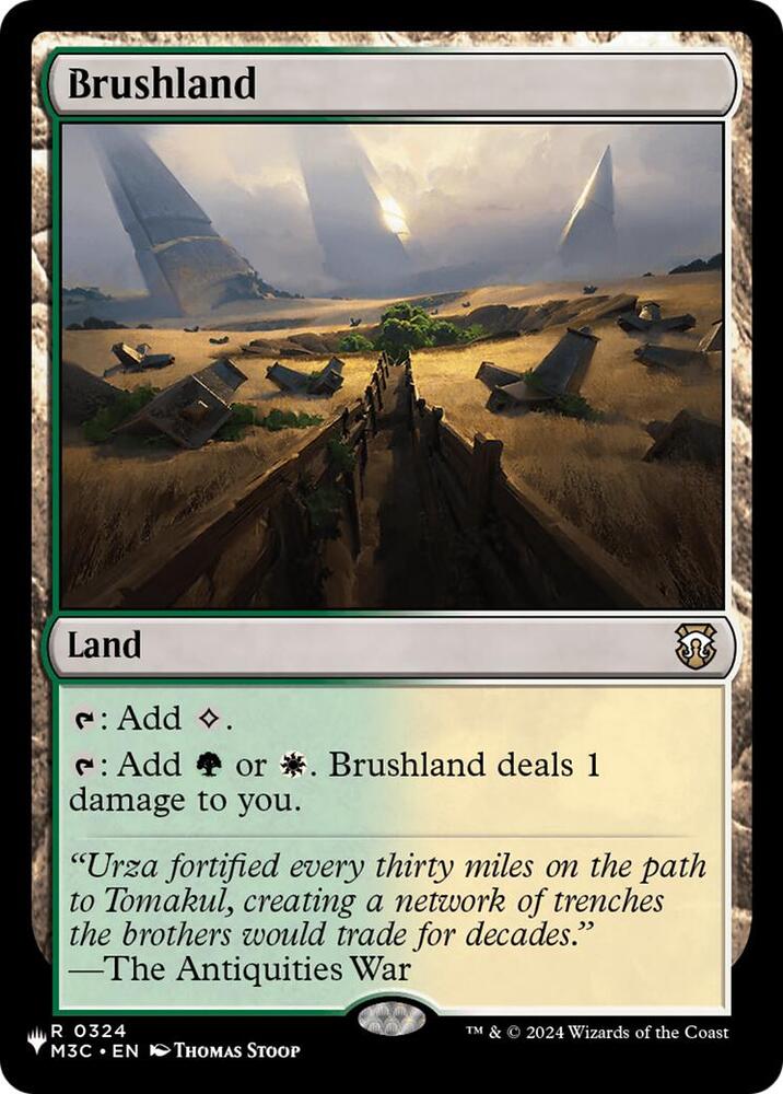 Brushland M3C 324 (The List Reprints)  | Good Games Adelaide SA