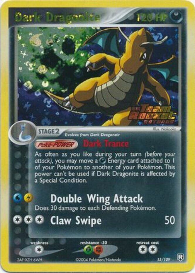 Dark Dragonite (15/109) (Stamped) [EX: Team Rocket Returns] | Good Games Adelaide SA