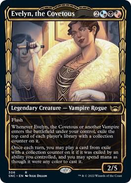 Evelyn the Covetous Showcase 306 (Streets of New Capenna)  | Good Games Adelaide SA