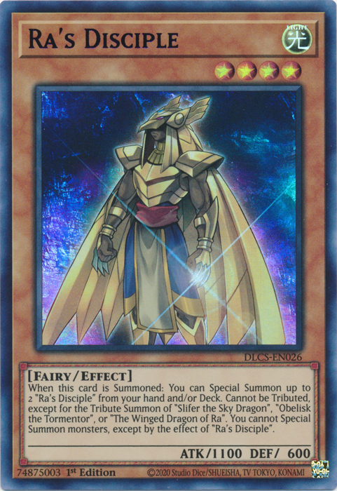 Ra's Disciple (Blue) [DLCS-EN026] Ultra Rare | Good Games Adelaide SA