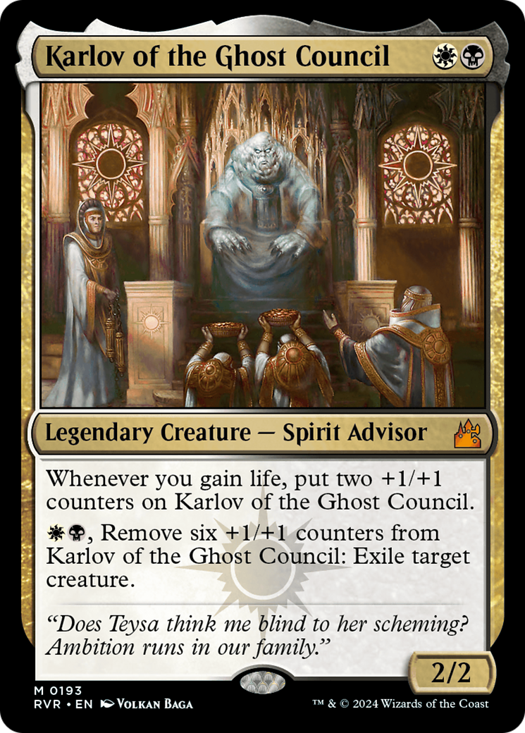 Karlov of the Ghost Council [Ravnica Remastered] | Good Games Adelaide SA