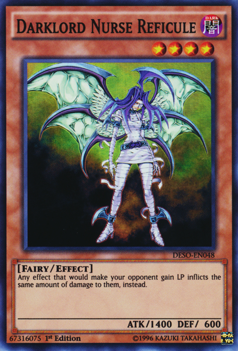 Darklord Nurse Reficule [DESO-EN048] Super Rare | Good Games Adelaide SA