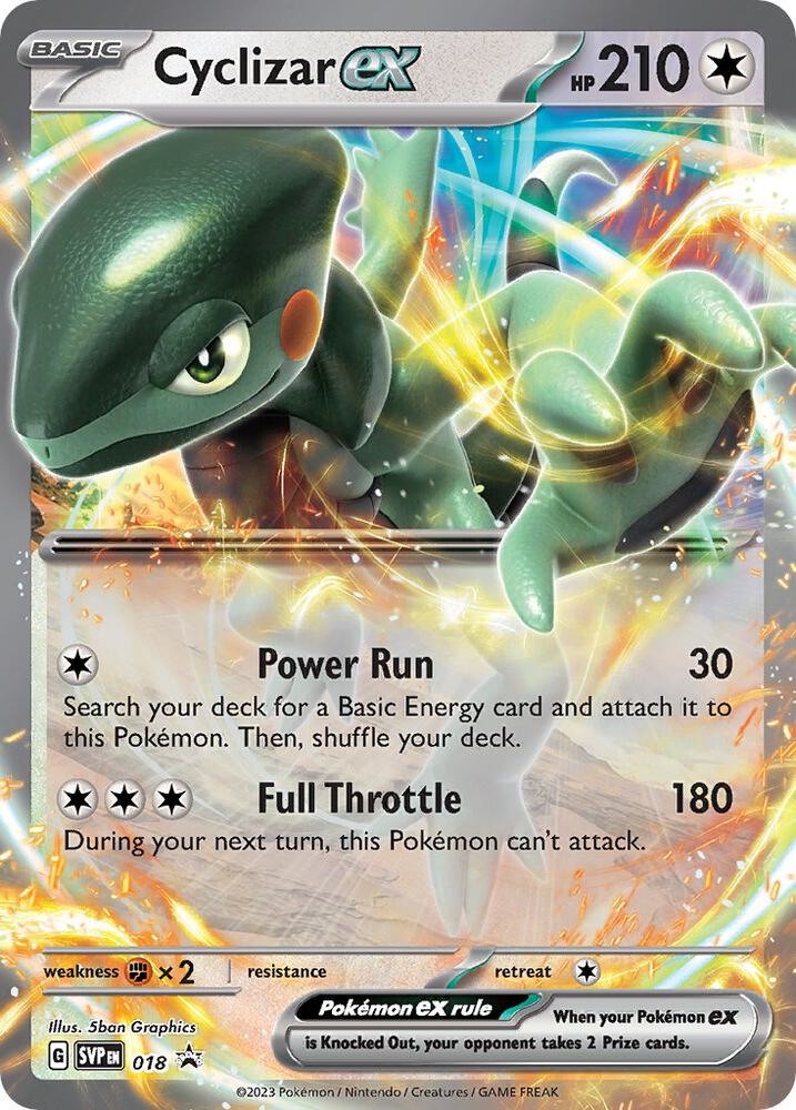 Cyclizar ex 018 (SV: Scarlet & Violet Promo Cards)  - Holofoil | Good Games Adelaide SA