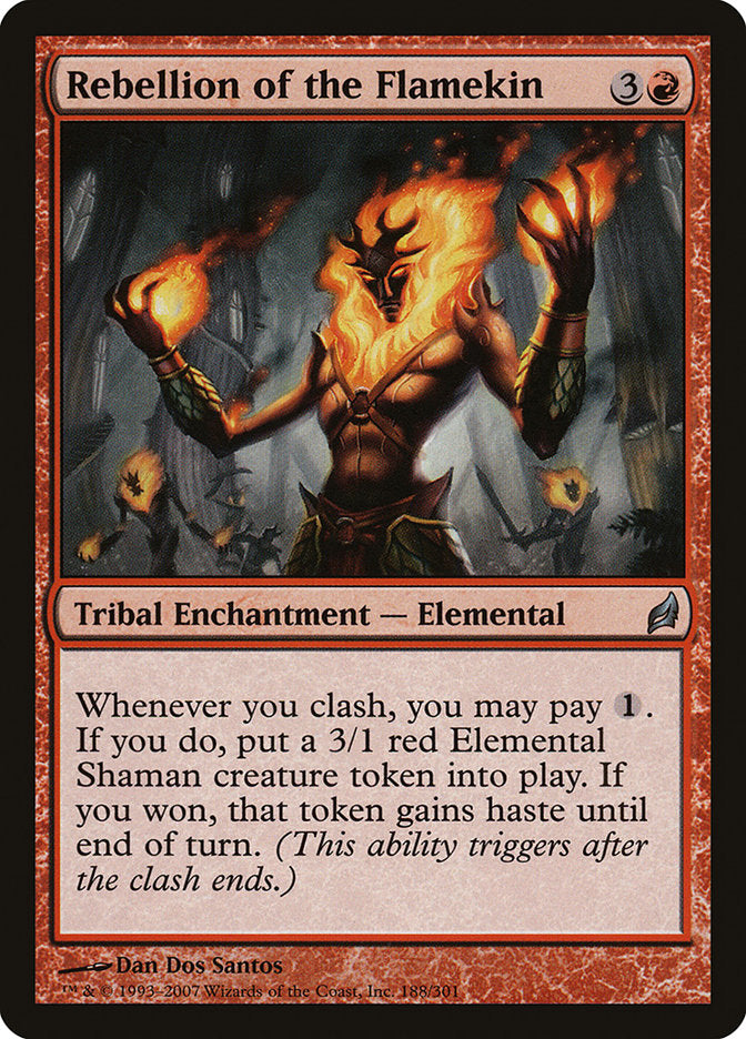 Rebellion of the Flamekin 188 (Lorwyn)  - Foil | Good Games Adelaide SA