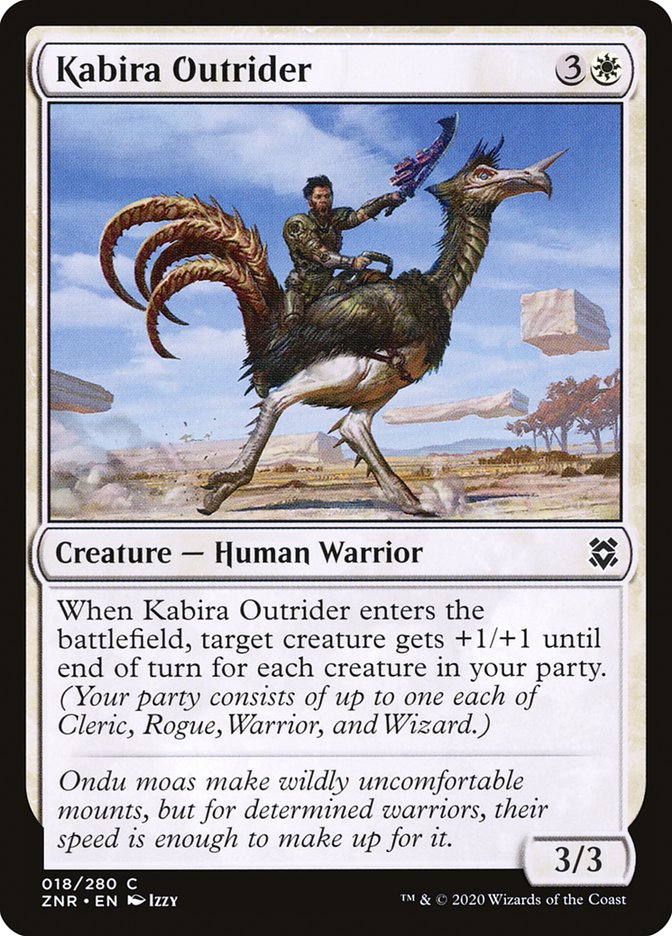 Kabira Outrider 18/280 (Zendikar Rising)  | Good Games Adelaide SA