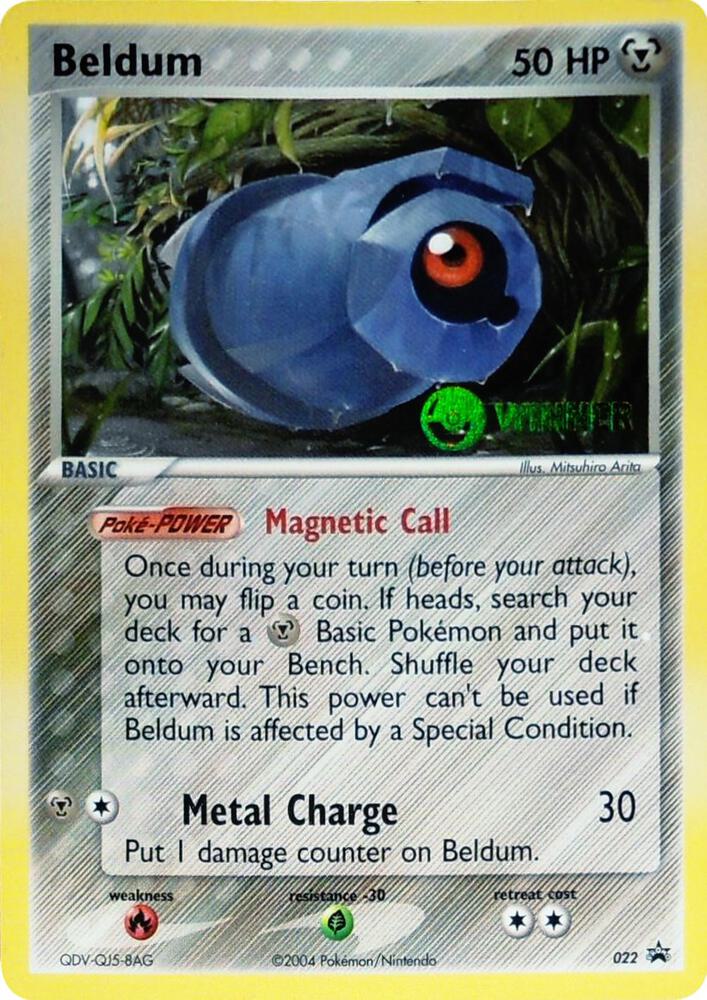 Beldum 022 League Promo Winner 022 (League & Championship Cards)  | Good Games Adelaide SA