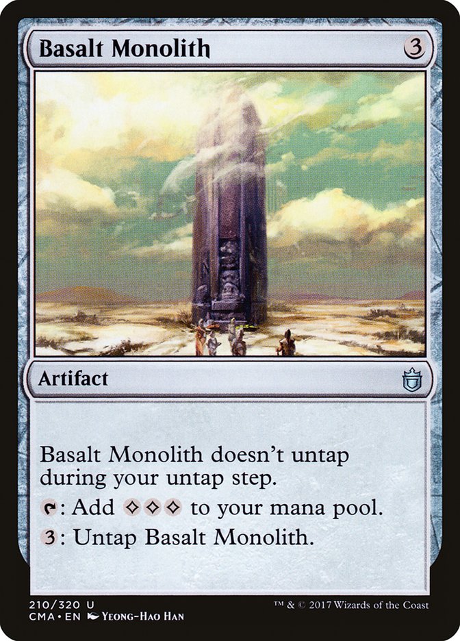 Basalt Monolith [Commander Anthology] | Good Games Adelaide SA
