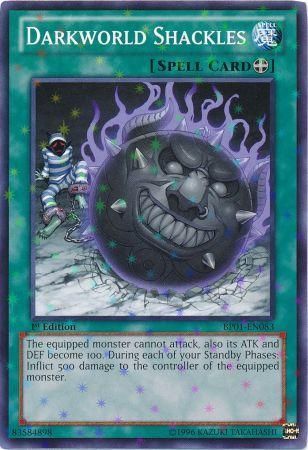Darkworld Shackles [BP01-EN083] Starfoil Rare | Good Games Adelaide SA